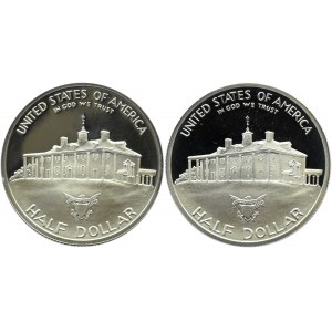USA, G. Washington, lot 1/2 dolara 1982 S, San Francisco