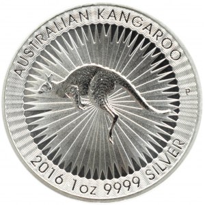 Australia, Kangur, 1 dolar 2016 P, Perth, UNC