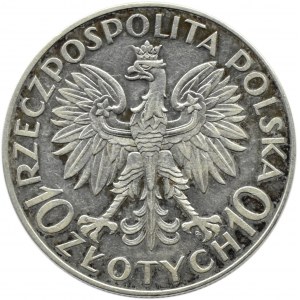 Polska, II RP, Romuald Traugutt, 10 złotych 1933, Warszawa