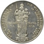 Niemcy, Bawaria, Maximilian II, 2 guldeny maryjne 1855, Monachium