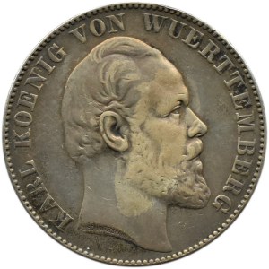 Niemcy, Wirtembergia, Karl I, talar zwycięstwa 1871, Stuttgart
