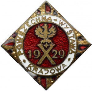 Polska, II RP, odznaka-miniaturka Powszechna Wystawa Krajowa 1929 rok