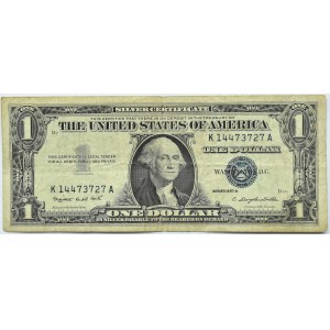 USA, 1 dolar 1957 A, seria K