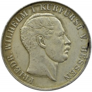 Niemcy, Hesja-Kassel, Fryderyk Wilhelm I, 2 talary 1854, Kassel