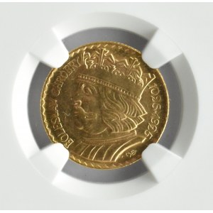 Polska, II RP, Bolesław Chrobry, 10 złotych 1925, Warszawa, NGC MS62