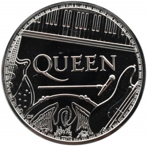 Wielka Brytania, 2 funty 2020, Legendy muzyki - Queen, Llarisant, UNC