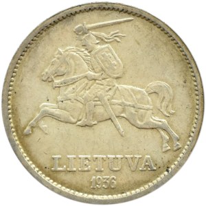 Litwa, ks. Witold, 10 litów 1936, Kowno, UNC-