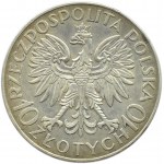 Polska, II RP, Romuald Traugutt, 10 złotych 1933, Warszawa, piękny