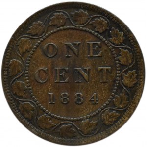 Kanada, Wiktoria, cent 1884