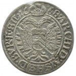 Śląsk, Leopold I, 3 krajcary 1668 SHS, Wrocław