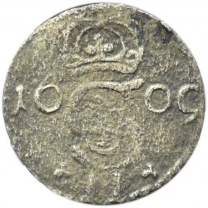 Zygmunt III Waza, dwudenar 1609, Wilno, (R3), rzadkie