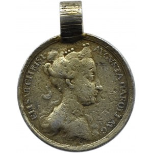 Austria (Węgry), Karol VI (1711-1740), medal srebro złocone