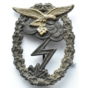 Niemcy, III Rzesza (1933-1945), Lądowa Odznaka Bojowa Luftwaffe, syg. G.H. Osang