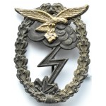 Niemcy, III Rzesza (1933-1945), Lądowa Odznaka Bojowa Luftwaffe, syg. G.H. Osang