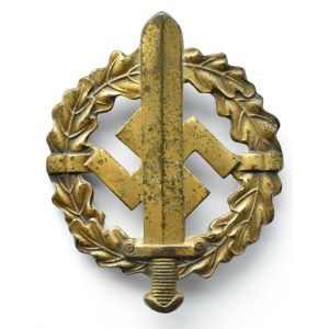 Niemcy, III Rzesza, Odznaka Sportowa SA, typ III, stopień brązowy, sygnowana