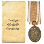 Niemcy, III Rzesza, Medal za Pracę przy Budowie Schronów, prod. Carl Poellath