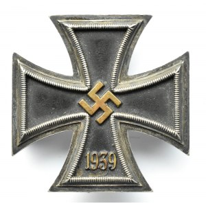 Niemcy, III Rzesza, Krzyż żelazny (EK1) 1939, 1 klasa, wyt. Steinhauer & Luck
