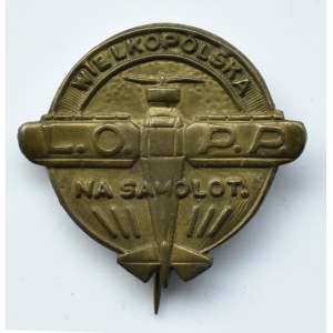 Polska, II RP, odznaka LOPP Wielkopolska