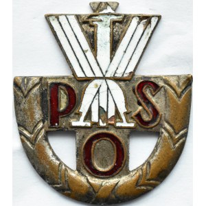 Polska, II RP, POS - Państwowa Odznaka Sportowa, niesygnowana