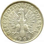 Polska, II RP, Kłosy, 1 złoty 1925, Londyn, UNC