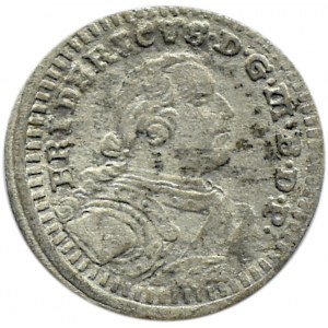 Niemcy, Prusy, Fryderyk II Wielki, 1 krajcar 1783, Bayreuth