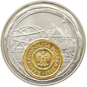 Polska, III RP, 50 złotych 2021, Wrocław Mała Ojczyzna, UNC