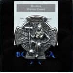 Wyspa Man, 5 funtów 2020, Boudica - Warrior Queen, UNC