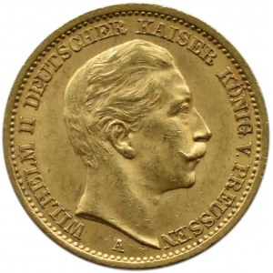 Niemcy, Prusy, Wilhelm II, 20 marek 1906 A, Berlin