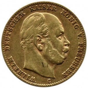 Niemcy, Prusy, Wilhelm I, 10 marek 1874 C, Frankfurt n. M.