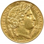 Francja, Republika, Ceres, 20 franków 1850 A, Paryż
