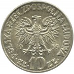 Polska, PRL, 10 złotych 1959, Mikołaj Kopernik, Warszawa, UNC