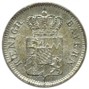 Niemcy, Bayern, 1 kreuzer 1856, UNC