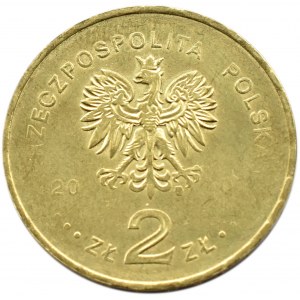 Polska, III RP, 2 złote 2007, Miasto Średniowieczne w Toruniu, DESTRUKT