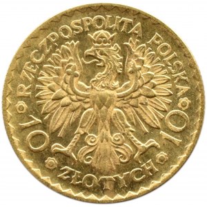 Polska, II RP, Bolesław Chrobry, 10 złotych 1925, Warszawa