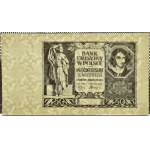 Polska, Generalna Gubernia, 50 złotych 1940, jednostronny czarny druk, UNC