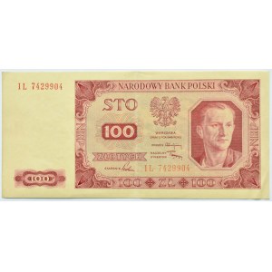 Polska, RP, 100 złotych 1948, seria IL