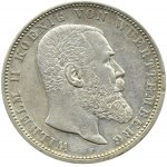 Niemcy, Wirtembergia, Wilhelm II, 5 marek 1903 F, Stuttgart