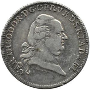 Niemcy, Bawaria, Karol II Teodor, talar 1782, Monachium