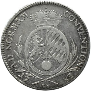 Niemcy, Bawaria, Karol II Teodor, talar 1782, Monachium