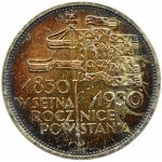 Polska, II RP, Sztandar 5 złotych 1930, Warszawa, piękna patyna