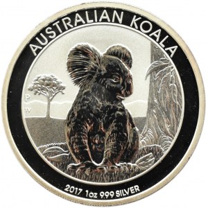 Australia, 1 dolar 2017 P, Koala, Perth, UNC