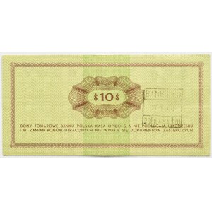 Polska, PeWeX, 10 dolarów 1969, seria FF