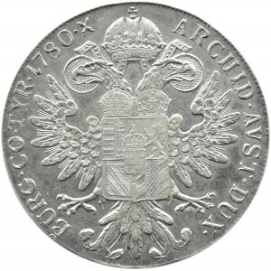 Austria, Maria Teresa, talar 1780, nowe bicie