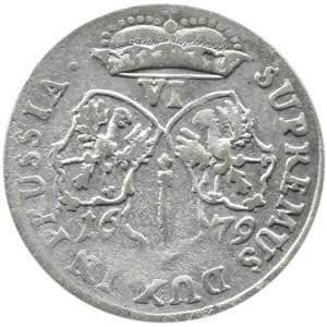 Niemcy, Prusy, Fryderyk II Wielki, szóstak 1679 HS, Królewiec