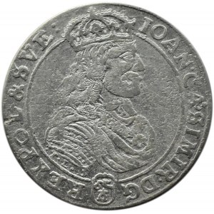 Jan II Kazimierz, ort 1668 T.L.B., Bydgoszcz