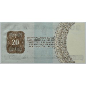 Polska, PeWeX, 20 dolarów 1979, seria HH, UNC