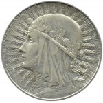 Polska, II RP, Kobieta, 5 złotych 1932 ze znakiem mennicy, Warszawa, RZADKA