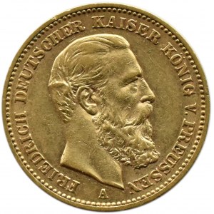 Niemcy, Prusy, Fryderyk III, 20 marek 1888 A, Berlin