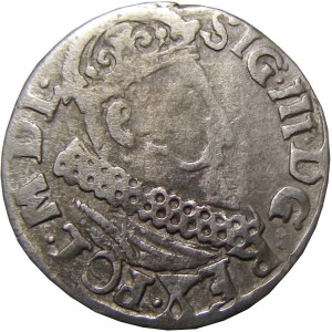 Zygmunt III Waza, trojak 1621, Kraków, RE/N/GN, NIENOTOWANY