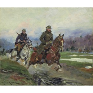 Kossak Jerzy, PATROL UŁANÓW, 1924